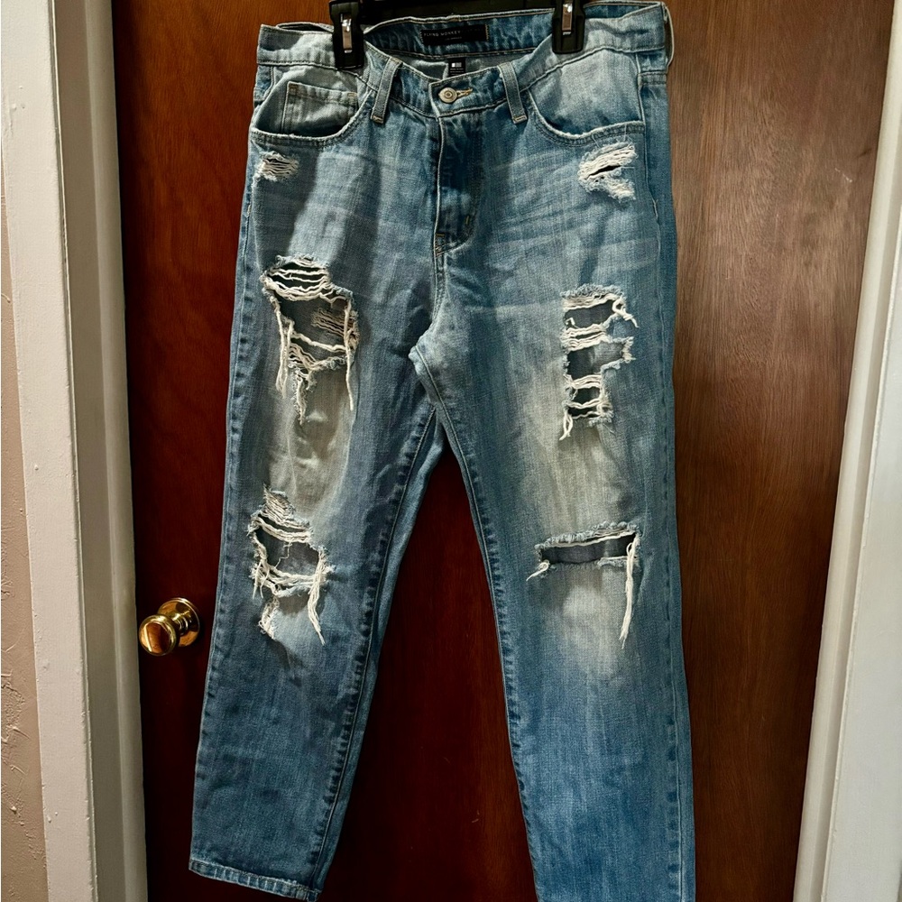 Flying monkey jeans